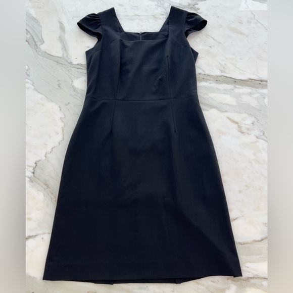 YUMI MAZAO BLACK CAP SLEEVE DRESS SIZE IT 40 / US 6 NWOTS! - Picture 9 of 16